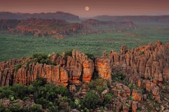 Full moon rising in Kakadu National Park